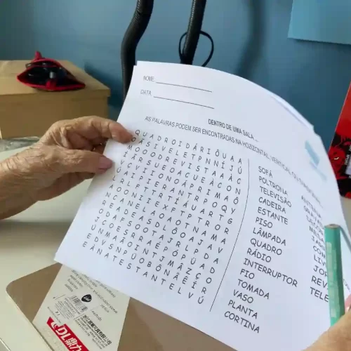 caça palavras para idosos